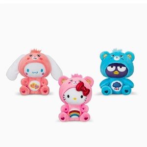 🎀 Hello Kitty x Care Bears Plush Set